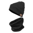 thumbnail image 1 of Winter Beanie Daily Hat - Thermal Polar Fleece Ski Stocking Skull Cap for Men and Women Set, 1 of 8