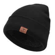 Winter Beanie Daily Hat Thermal Polar Fleece Ski Stocking Skull Cap for Men and Women