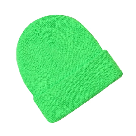 Winter Beanie Hats Unisex Kids Knitted Beanie Solid Color Warm Beanie Cap Slouchy Beanie Cap with Bow for Boy Girls Aged 0-3 on Clearance under $10