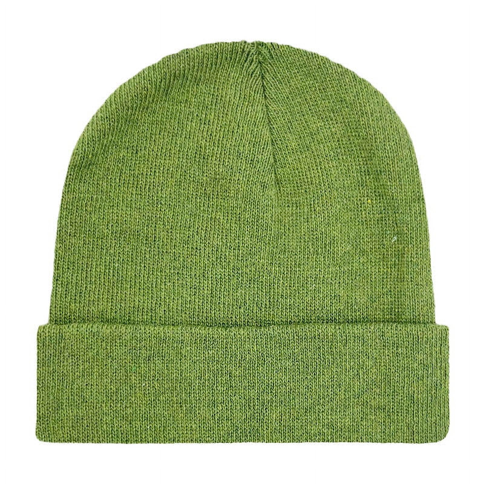 Winter Beanie Hats for Men Women, Fleece Lined Beanie Soft Warm Knit