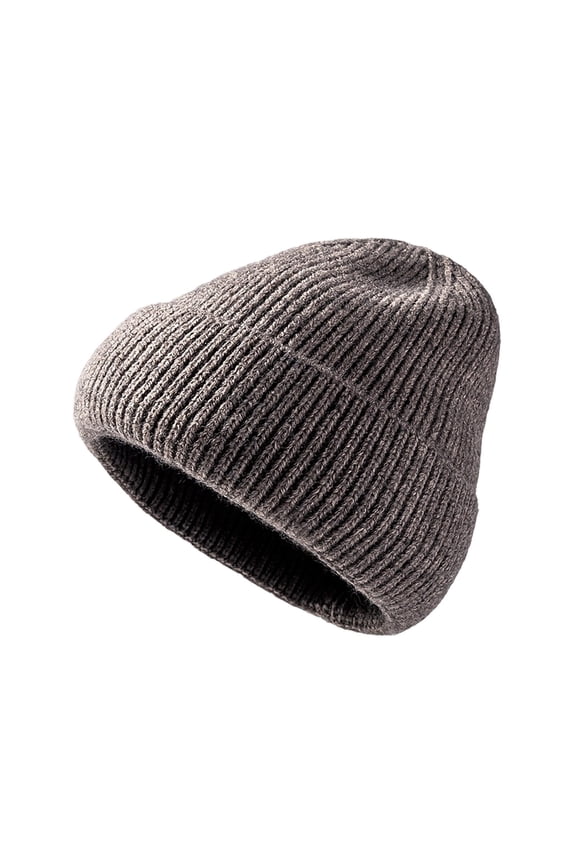 Winter Beanie for Men Women, Fleece Lined Beanie Soft Warm Knit Hat Ski Stocking Cuffed Cap
