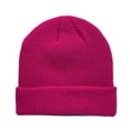 thumbnail image 1 of Winter Beanies Women's Fashion Solid Color Curling Fall And Winter Knitting Pile Cap Baotou Hat, 1 of 3
