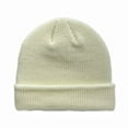 thumbnail image 1 of Winter Beanies Women's Fashion Solid Color Curling Fall And Winter Knitting Pile Cap Baotou Hat, 1 of 3
