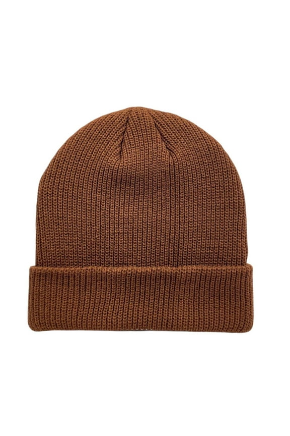 Winter Beanies Women's Fashion Solid Color Curling Fall And Winter Knitting Pile Cap Baotou Hat