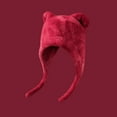 thumbnail image 1 of Winter Beanies Y2K Fuzzy Beanie with Cute Cat Ear Women's Winter Solid Color with Warmth And Protection Thick Hats, 1 of 5