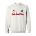 thumbnail image 1 of Winter Bears Sweatshirt Women -Image by Shutterstock, Female Large, 1 of 4