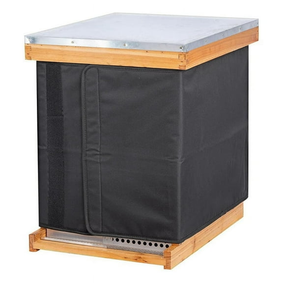 Winter Bee Hive Wrap for 8 and 10 Frame Beehives, Oxford Cloth Adjustable Beehive Wrap, Waterproof, Windproof,Reusable