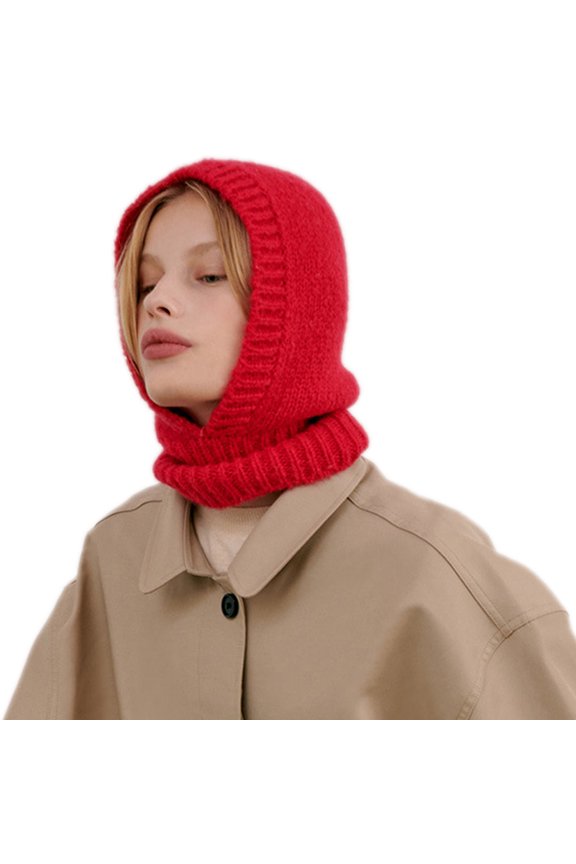 Winter Bike Riding Windproof Headgear Outdoor Mountaineering Fishing Thicken Knit Hat Multifunctional Riding Scarf