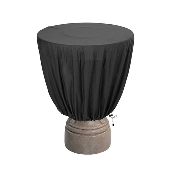 Winter Bird Bath Cover, Garden Statue Protection Cover, Feeder Cover, Waterproof Cover, 210D Fabric, Windproof Rope, for Outdoor Use, Multi-Season, Easy to Secure, Durable Material