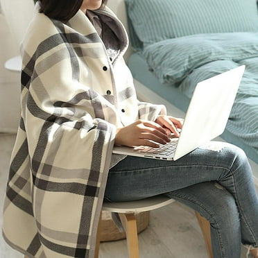 Winter Blanket Clearance! Miommo USB Electric Heating Blanket Throw Heated Electric Blanket Warm Coral Fleece Velvet Warm Blanket Auto Shut Off Overheating Protectsion 60*80