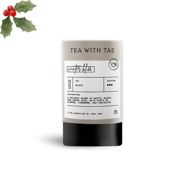 Winter Bliss Mini Tea Tube (5 tea bags)