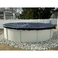 thumbnail image 1 of Winter Block Leaf Net for Above Ground Round Pool, 18', 1 of 6