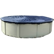 Winter Block Pool Cover for Above Ground Round Pool, 24 ft Includes Winch and Cable