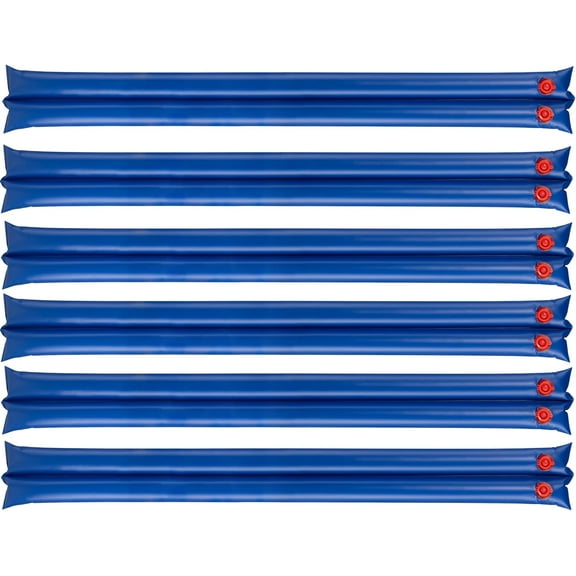 WinterBlock Water Tubes for Winter Pool Cover, Double Chamber Bags for Inground Pool, 10 ft. (6 Pack)