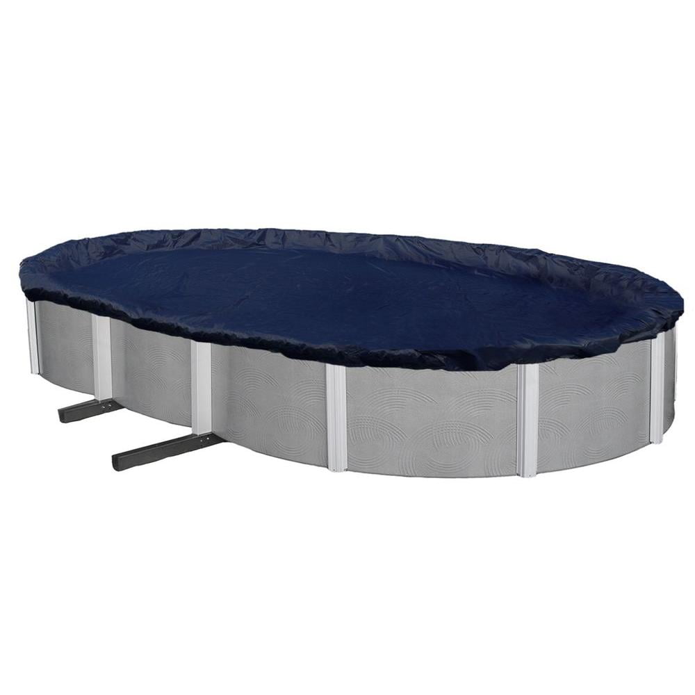 Winter Block inground Pool Laminated Polyethylene Winter Cover, Rectangular,15 x 30 ft