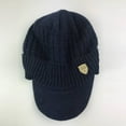 thumbnail image 1 of Winter Blue Baseball Cap Men Warm Baggy Weave Crochet Cotton Knit Ski Beanie Caps Hat Cotton, 1 of 6