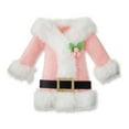thumbnail image 1 of Winter Blush Pink & White Santa Suit Christmas Ornament, 6.3 in, by Holiday Time, 1 of 5