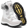 thumbnail image 1 of Winter Boots for Women Waterproof Outdoor Hiking Shoes Warm Mid Calf Snow Boots, 1 of 6
