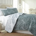 thumbnail image 1 of Winter Brush Print Soft & Supreme Quality Reversible Lightweight Quilt Set, 1 of 9