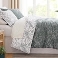 thumbnail image 1 of Winter Brush Print Ultra-Soft & Supreme Quality Reversible Comforter Set, 1 of 6