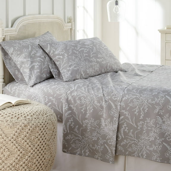 Winter Brush Print Ultra Soft and Supreme Quality Sheet Set & Pillow Cases