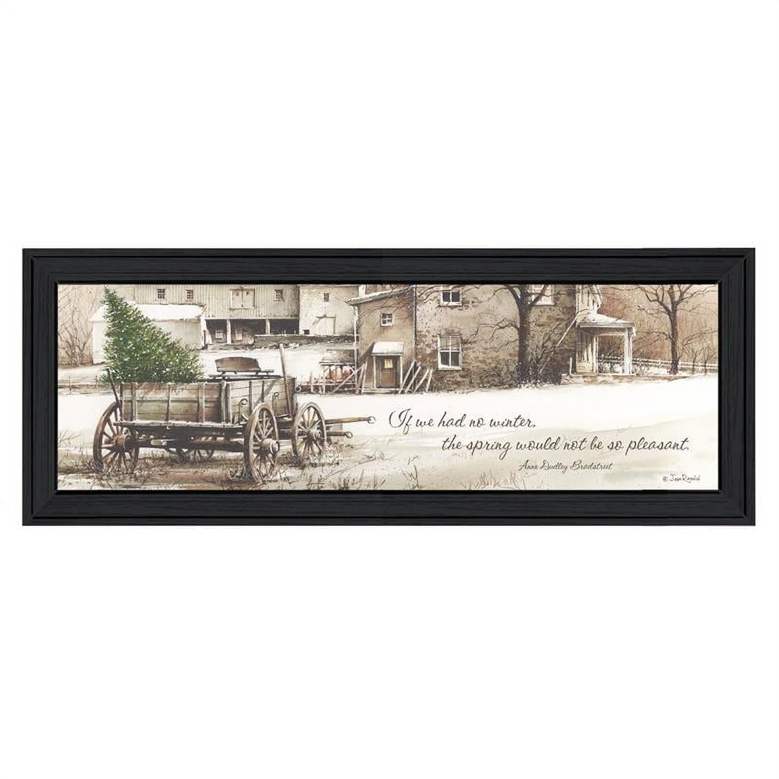 Winter By John Rossini Printed Framed Wall Art Wood Multi-Color ...