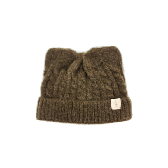 Winter Cable Knit Ear Shape Beanie