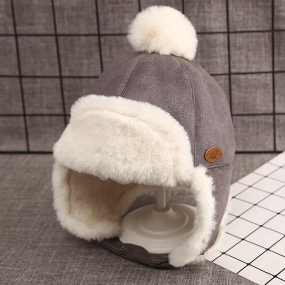 Winter Cap Cold Weather Hat for Little Boys and Girls, 1-3T