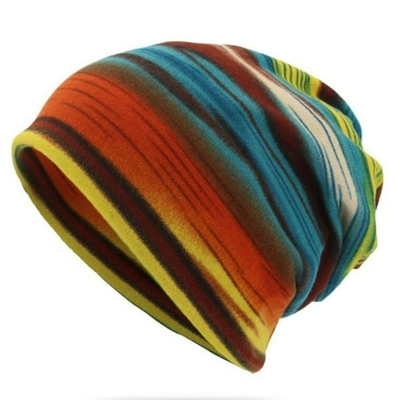 Winter Caps Beanies for Women and Men Unisex Print Hat Ruffle Cancer Chemo Hat Beanie Scarf Collar Turban Head Wrap