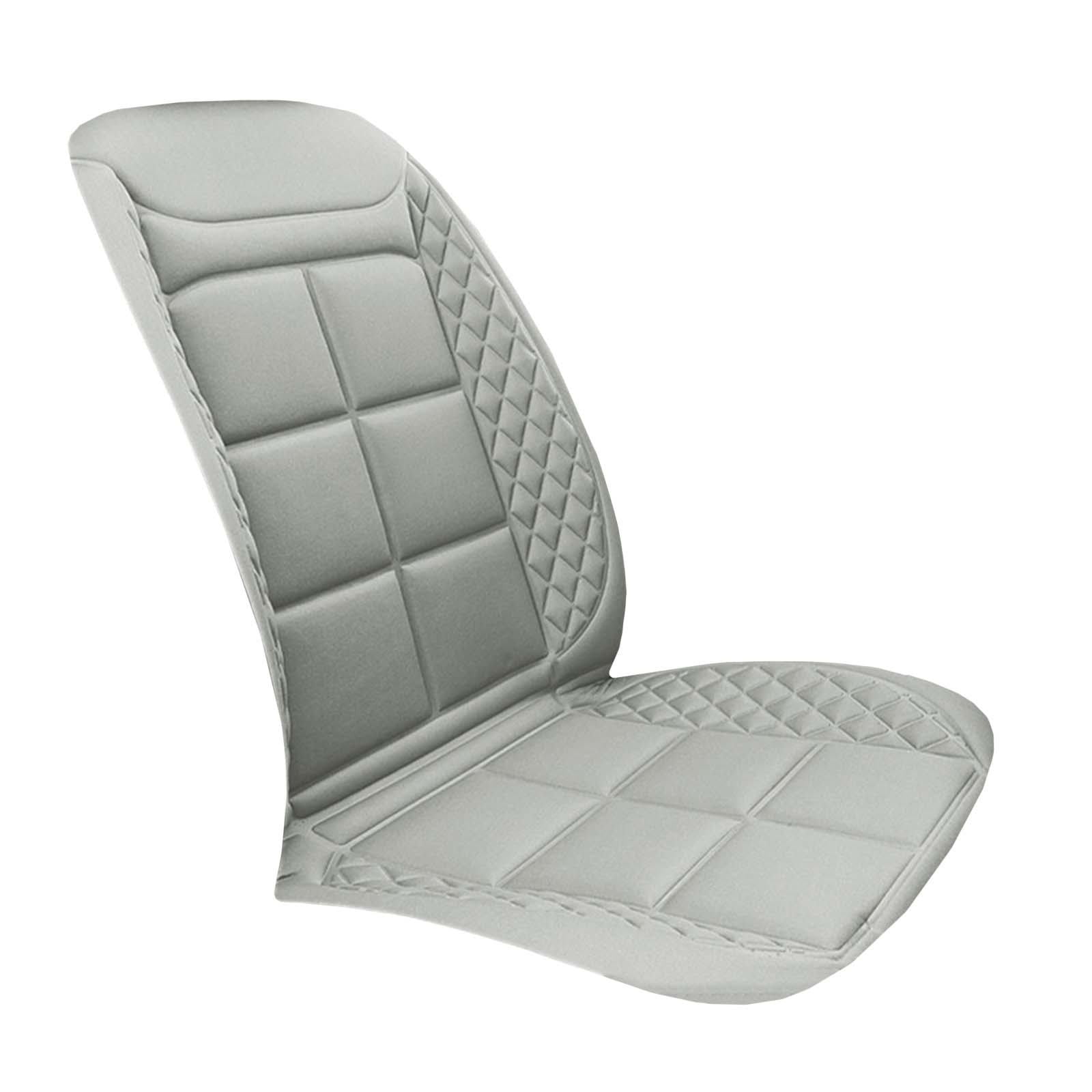 Cuscino Auto In Peluche - Cuscino Per Sedile Driver, Caldo E Antiscivolo, Con Taschina, Per Viaggi Lunghi