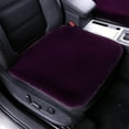 thumbnail image 1 of Winter Car Seat Cushion Plush Fleece Warmth Cold Protection Non-Slip Universal Auto Seat Pad, 1 of 5
