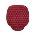 thumbnail image 1 of Winter Car Seat Cushion – Plush No Backrest Non-Slip Pad for Cars/Trucks, Warm Driving Mat, Red, 1 of 6