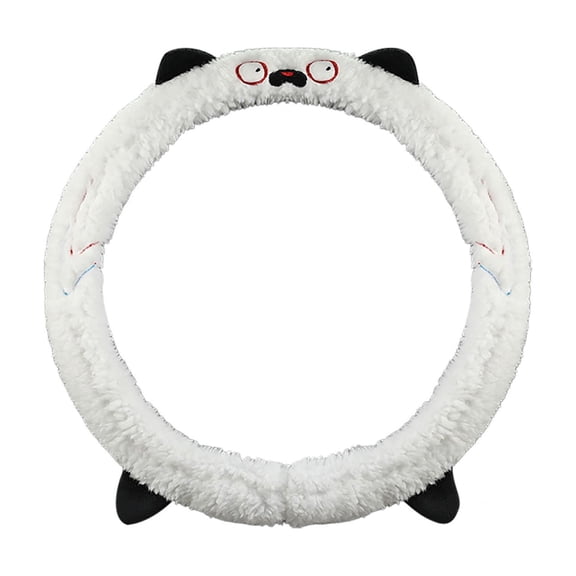 Winter Car Steering Wheel Cover Imitation Mink Steering Wheel Cover