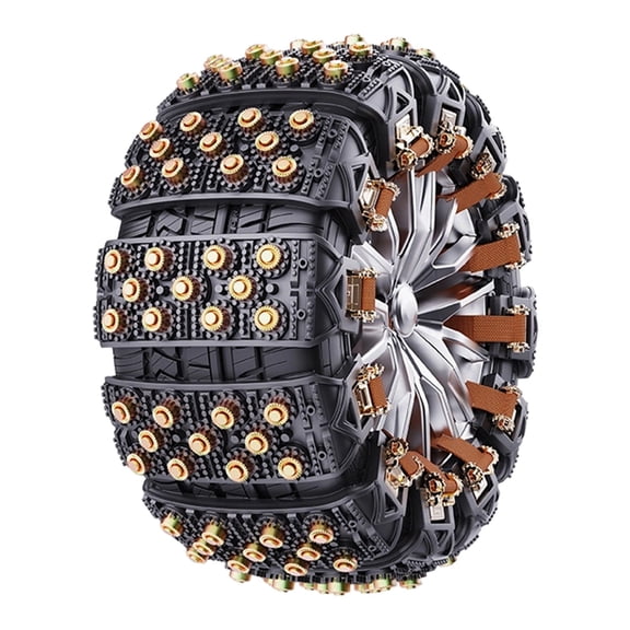 Winter Car Traction Chains for Enhanced Driving Control on Snowy and Roads