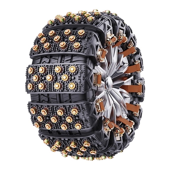 Winter Car Traction Chains for Enhanced Driving Control on Snowy and Roads