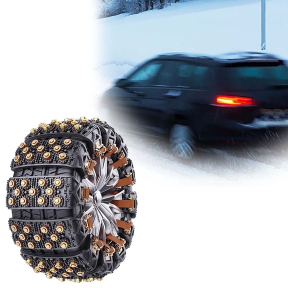 Winter Car Traction Chains for Enhanced Driving Control on Snowy and Roads