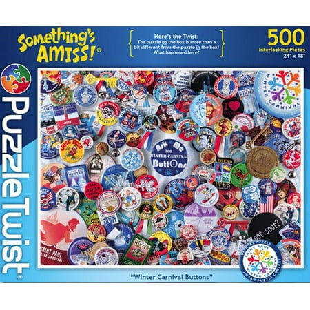 Winter Carnival Buttons - Something's Amiss!