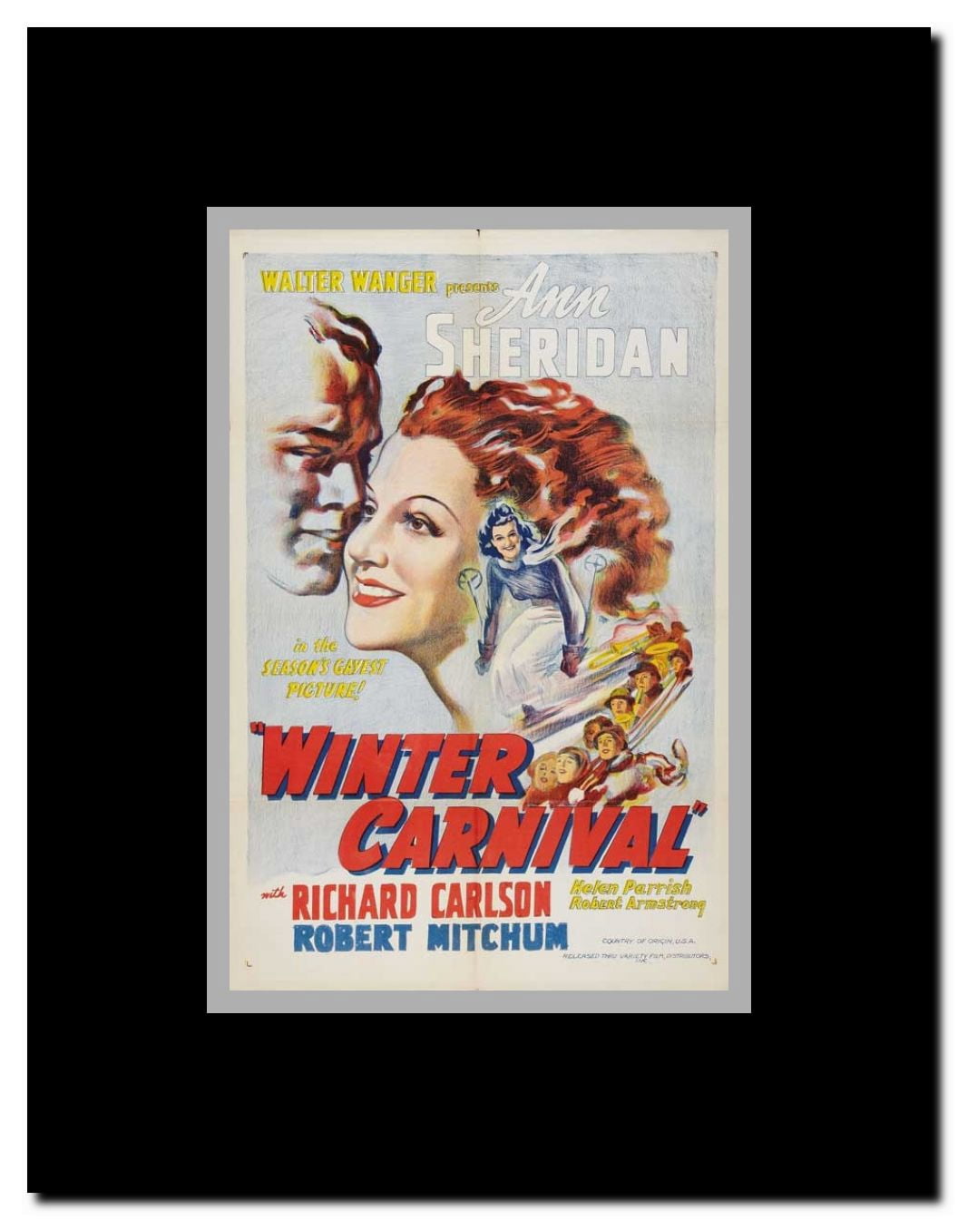 Winter Carnival Framed Movie Poster