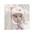 thumbnail image 1 of Winter Cartoon Baby Plus Velvet Warm Hat Thickened Windproof Earmuffs Lei Feng Fleece Hat 6-24M, 1 of 4