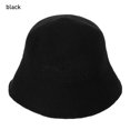 thumbnail image 1 of Winter Casual Foldable Fisherman Cap Bucket Hat Sun Cap Panama Hat BLACK, 1 of 8