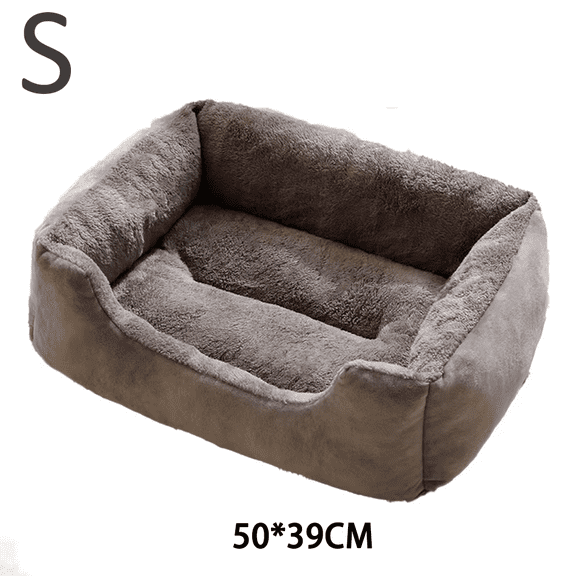 Winter Cat Dog Bed Cozy Deep Sleep Warm Small Pet Kennel Universal Four Seasons Sleeping Pad for Cats and Small Dogs