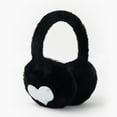 thumbnail image 1 of Winter Cat Ear Earmuff Sequin Heart Shape Ear Muf Adjustable Girls Women Ear Warmers Pluh Outdoor Ear Covers Earmuffs for Men Sound Earmuff Headphones Girls Range Gear Big Ears Ear Puff Headband, 1 of 4