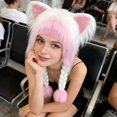 thumbnail image 1 of Winter Cat Ear Hat | Party Headwear Winter Cat Ear Hat Suitable For Adults Children And Family, 1 of 4