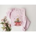 thumbnail image 1 of Winter Cat Sweatshirt, Cute Cat Winter Shirt, Cat Lover, Winter Crewneck Sweater, Womens Winter Shirts, Cat Mom Shirt, 257 Tshirt All Size S-5XL, 1 of 5