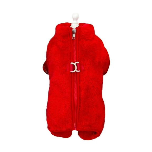 Winter Cat Warm Sweater Soft Velvet Lightweight Non Restrictive for Small Medium Cats Indoor Outdoor Chilly Weather
