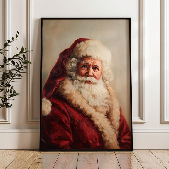 Winter Character Classic Vintage Poster Unframed Paper Print