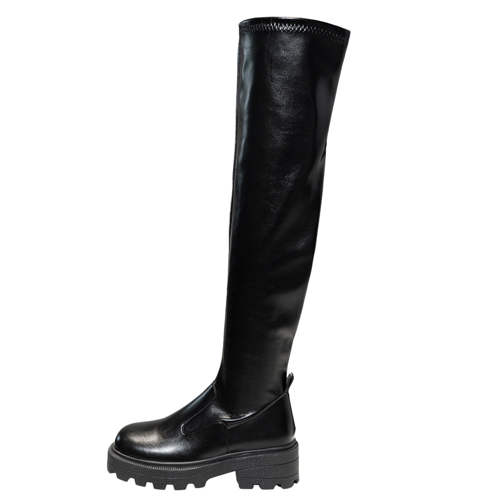 Melted Boots Black – POOLDE