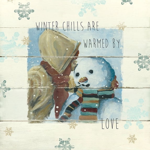 Winter Chills Poster Print by Carol Robinson