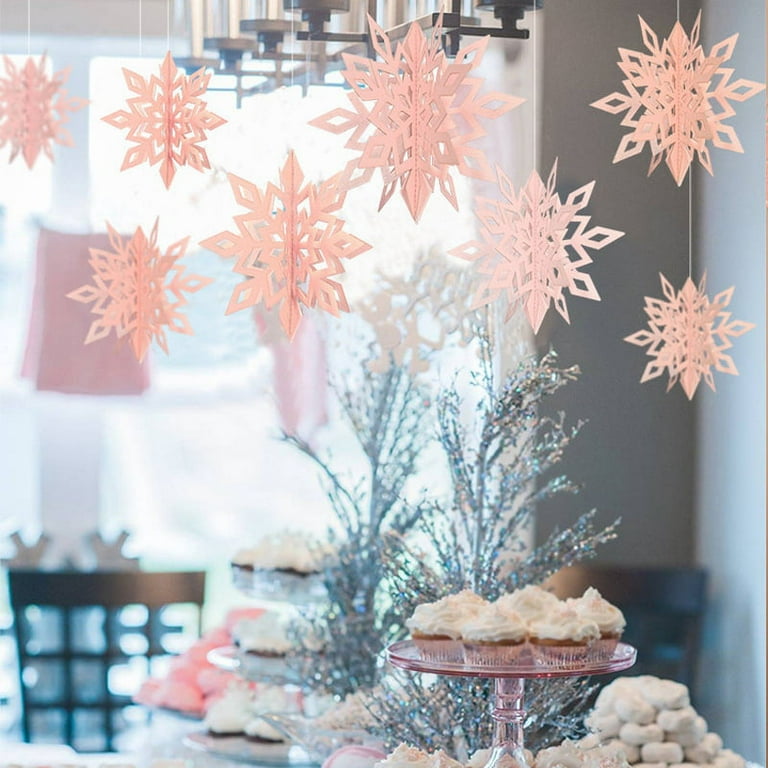 DIY Holiday Decorating – Falling Snowflakes