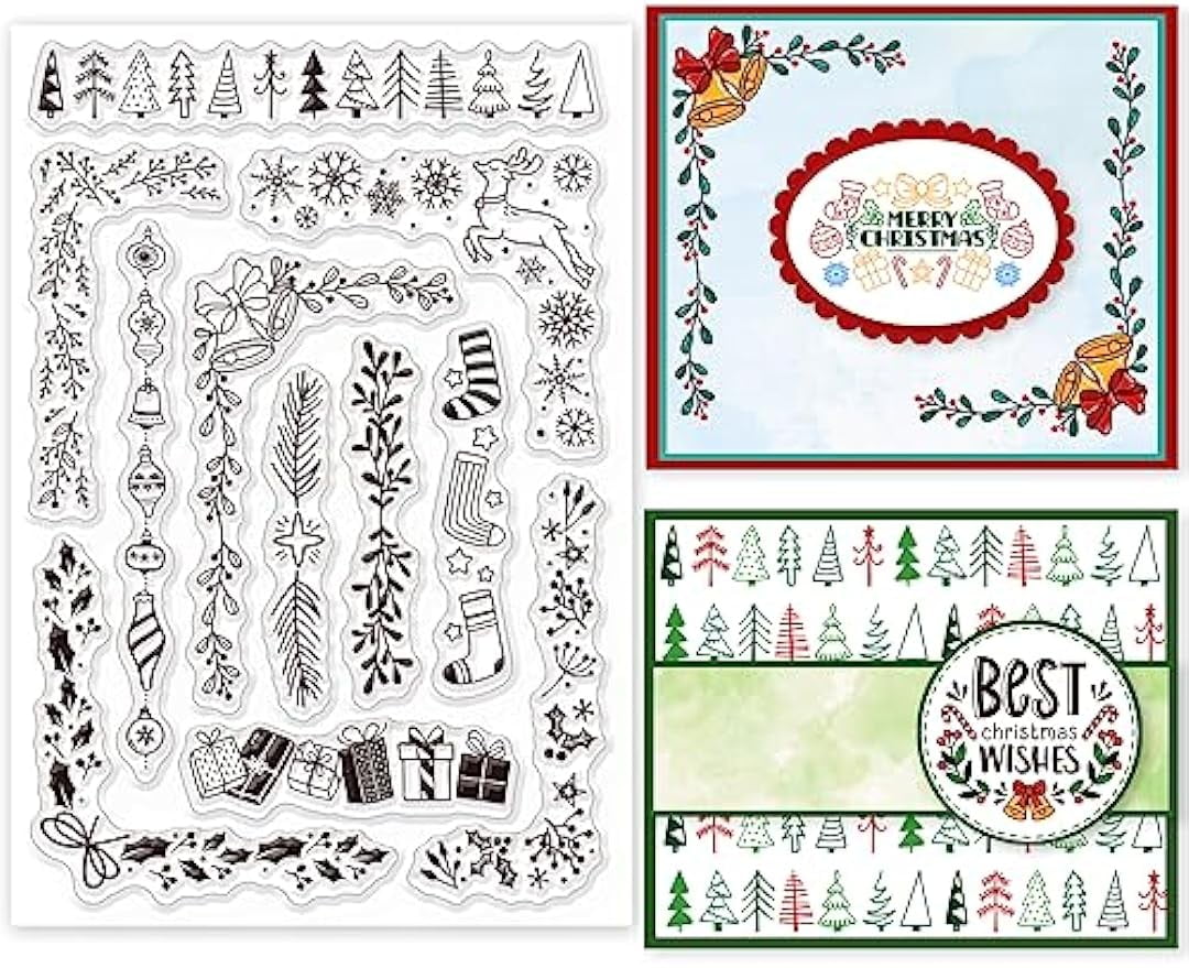 Clear Stamps for Card Making, Christmas Deer Transparent Rubber Stamps for  Journal DIY Scrapbook Decor Handmade Crafts T1622 - AliExpress